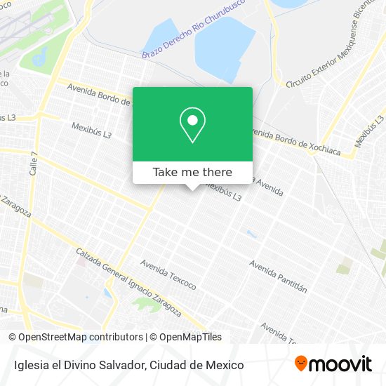 Mapa de Iglesia el Divino Salvador