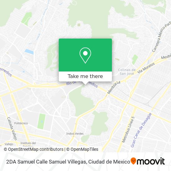 2DA Samuel Calle Samuel Villegas map