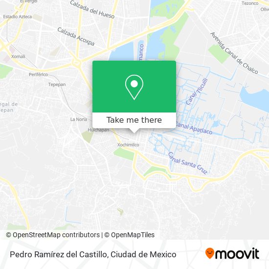 Pedro Ramírez del Castillo map
