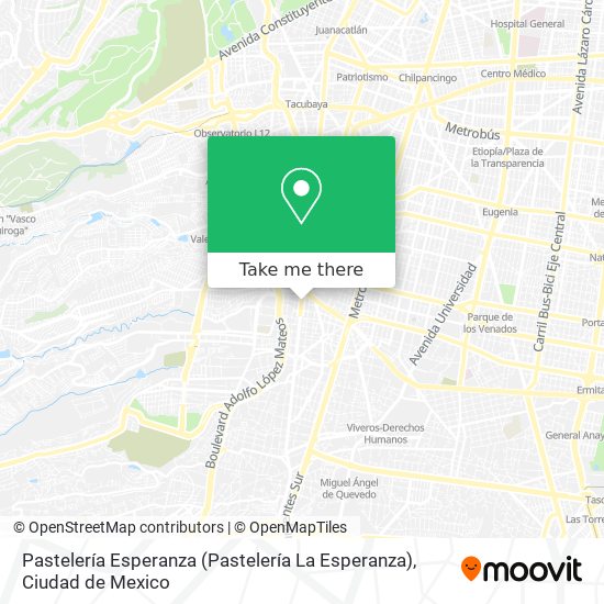 Pastelería Esperanza (Pastelería La Esperanza) map