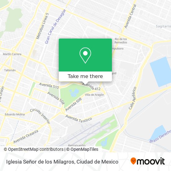 Iglesia Señor de los Milagros map