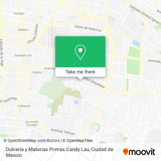 Mapa de Dulcería y Materias Primas Candy Lau