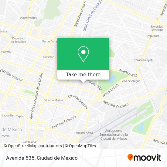 Mapa de Avenida 535
