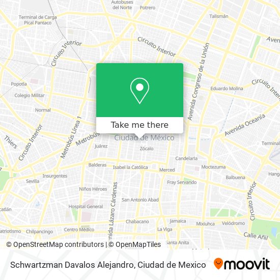 Schwartzman Davalos Alejandro map