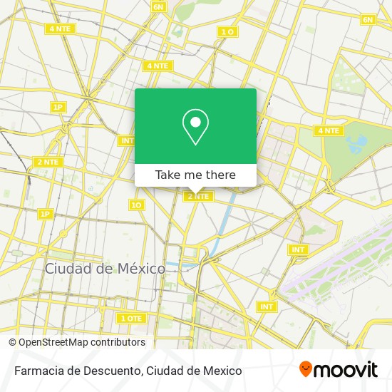 Farmacia de Descuento map