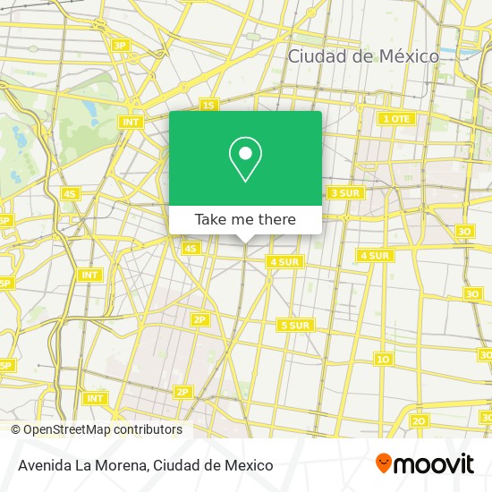 Mapa de Avenida La Morena