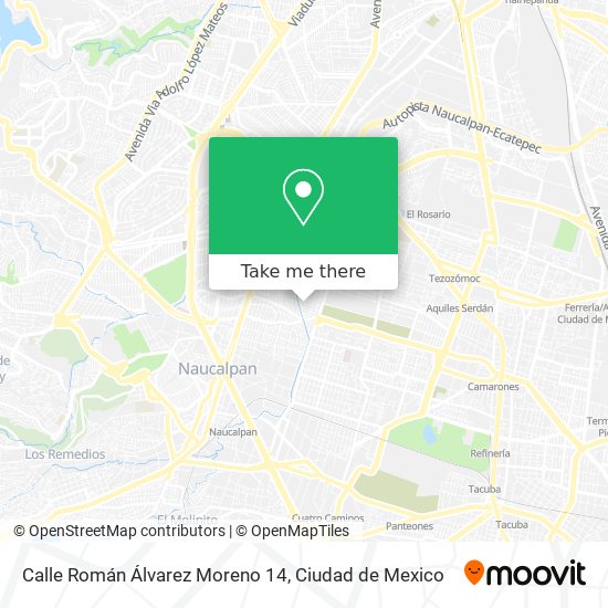 Calle Román Álvarez Moreno 14 map