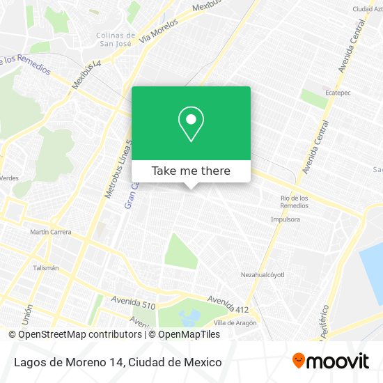 Lagos de Moreno 14 map