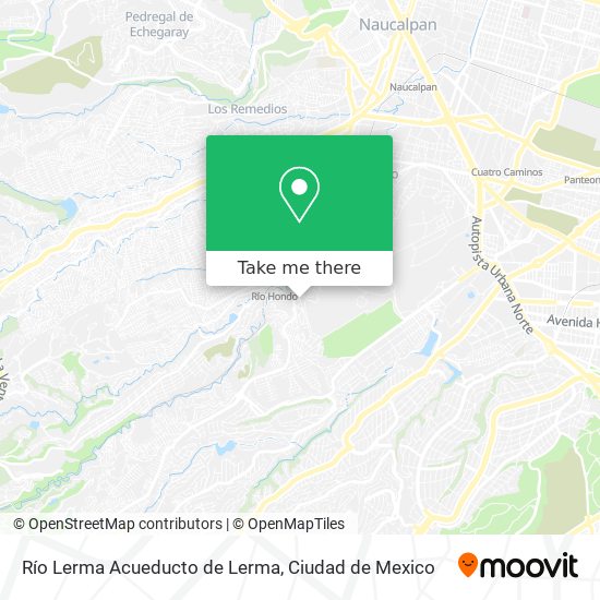 Río Lerma Acueducto de Lerma map