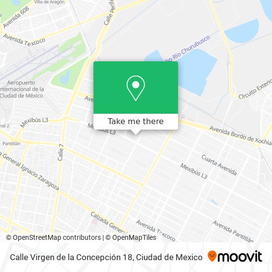 Mapa de Calle Virgen de la Concepción 18