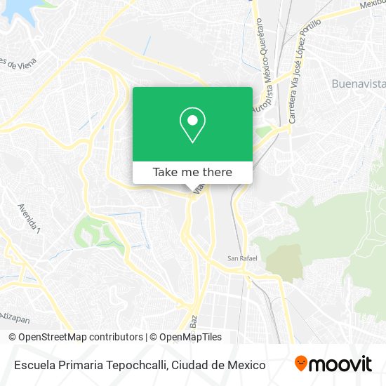 Escuela Primaria Tepochcalli map