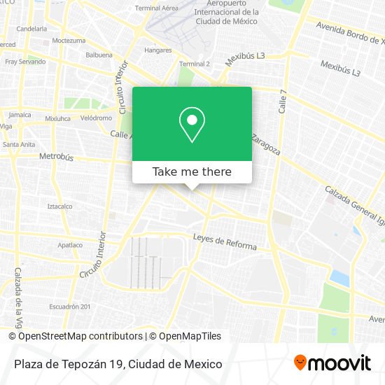 Mapa de Plaza de Tepozán 19