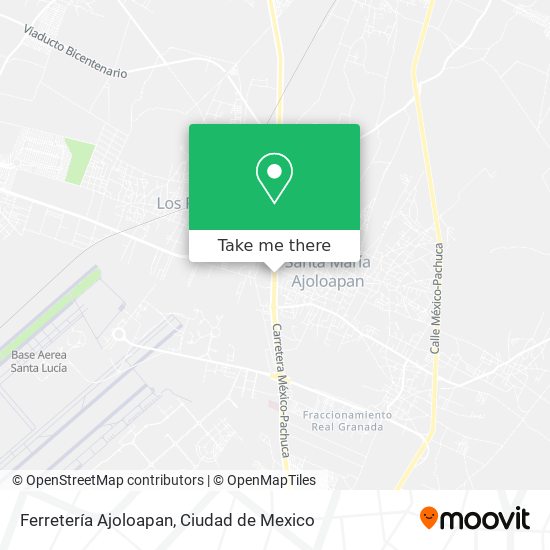Mapa de Ferretería Ajoloapan