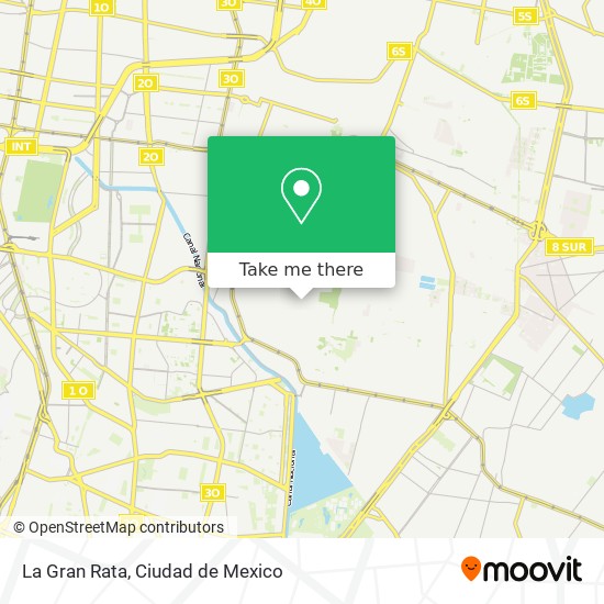 La Gran Rata map