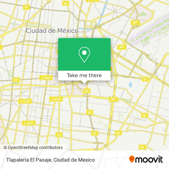 Mapa de Tlapaleria El Pasaje