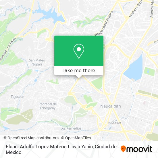 Eluani Adolfo Lopez Mateos Lluvia Yanin map
