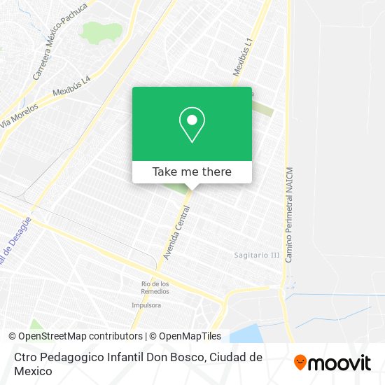 Ctro Pedagogico Infantil Don Bosco map
