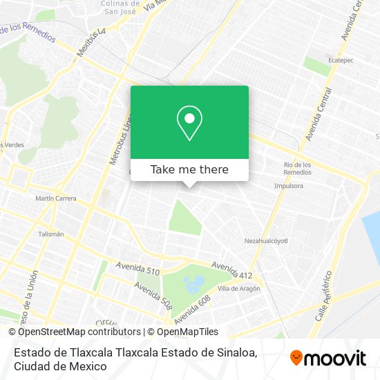 Mapa de Estado de Tlaxcala Tlaxcala Estado de Sinaloa
