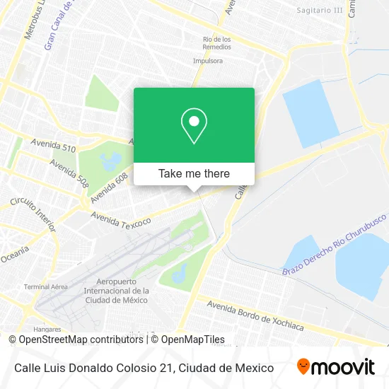 Mapa de Calle Luis Donaldo Colosio 21