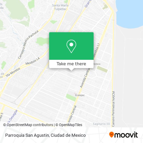 Parroquia San Agustin map