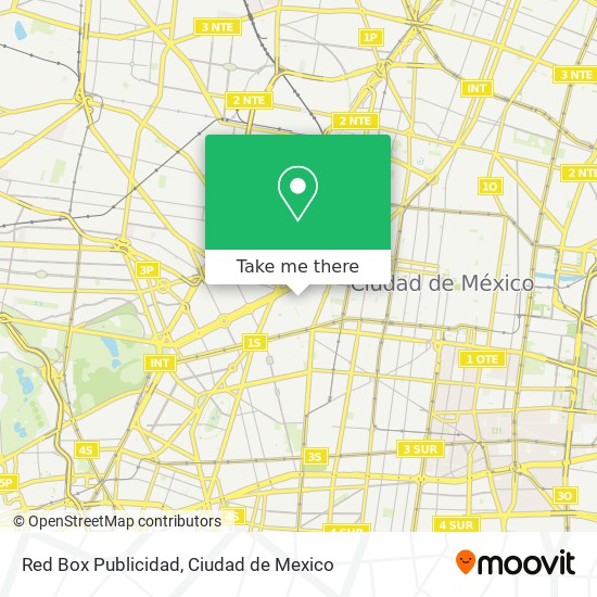 Mapa de Red Box Publicidad