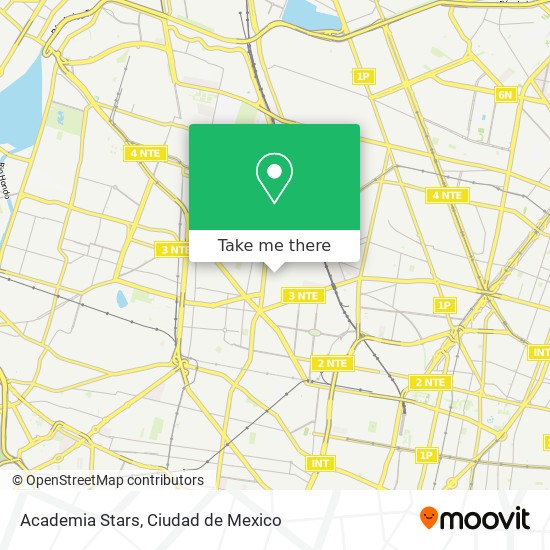 Mapa de Academia Stars