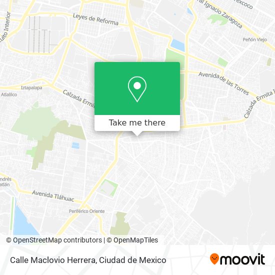 Calle Maclovio Herrera map