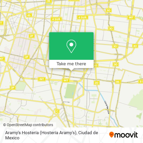 Mapa de Aramy's Hostería