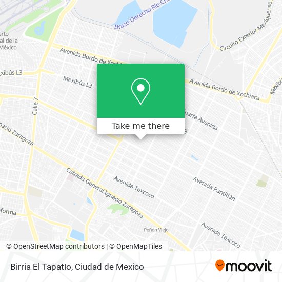 Mapa de Birria El Tapatío