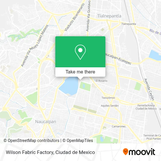 Wilson Fabric Factory map