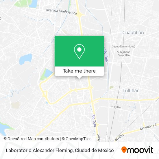 Mapa de Laboratorio Alexander Fleming