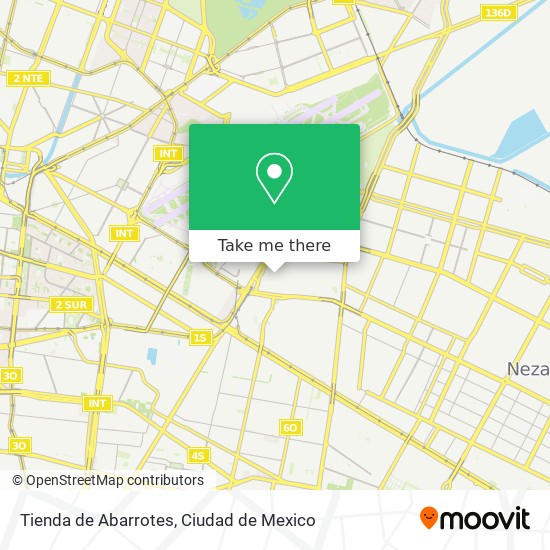 Mapa de Tienda de Abarrotes