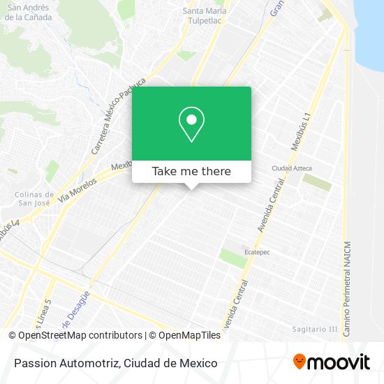 Passion Automotriz map