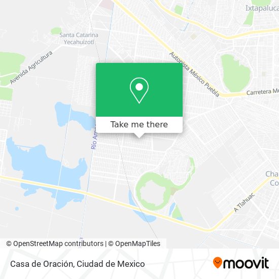 Casa de Oración map