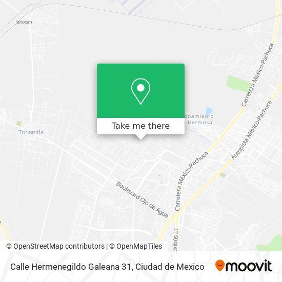 Mapa de Calle Hermenegildo Galeana 31