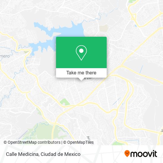 Calle Medicina, Universidad Autónoma Metropolitana map