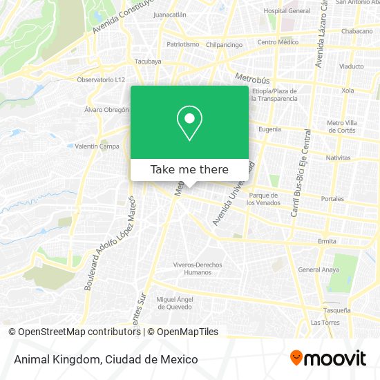 Animal Kingdom map