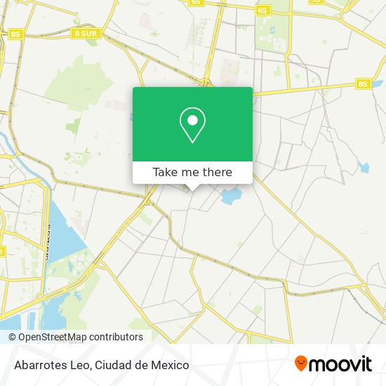 Abarrotes Leo map