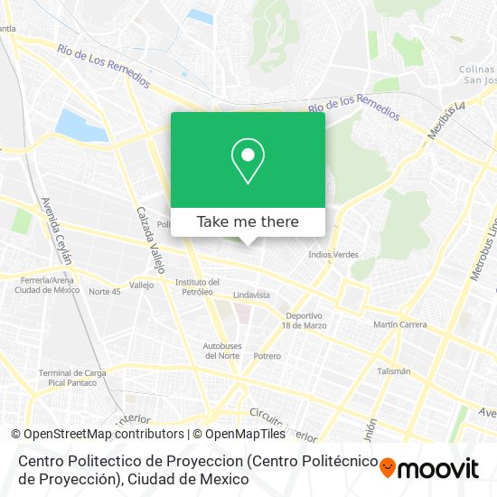 Centro Politectico de Proyeccion (Centro Politécnico de Proyección) map