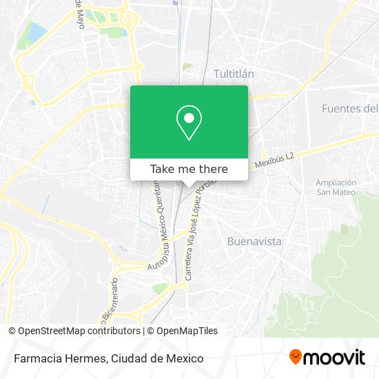 Mapa de Farmacia Hermes