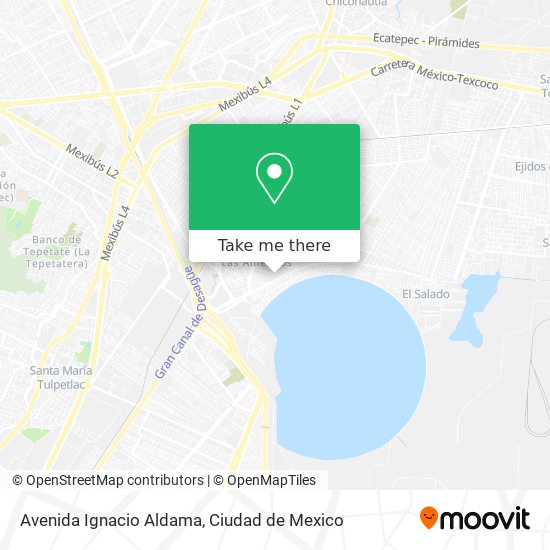 Mapa de Avenida Ignacio Aldama