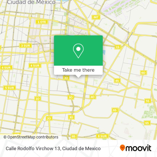Calle Rodolfo Virchow 13 map