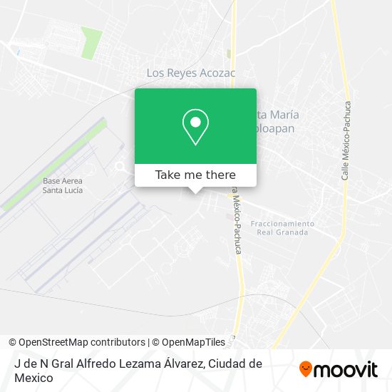 Mapa de J de N Gral Alfredo Lezama Álvarez