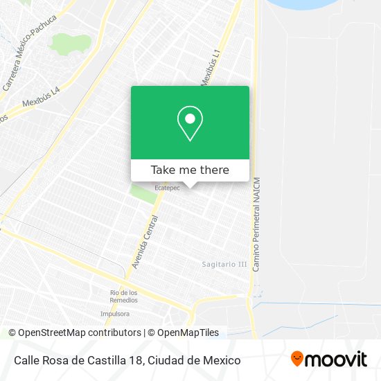 Calle Rosa de Castilla 18 map