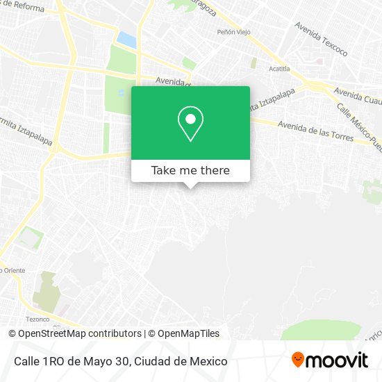 Calle 1RO de Mayo 30 map