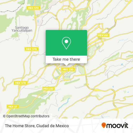 Mapa de The Home Store