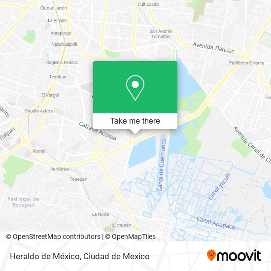Heraldo de México map