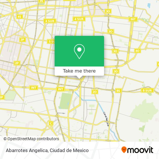 Abarrotes Angelica map