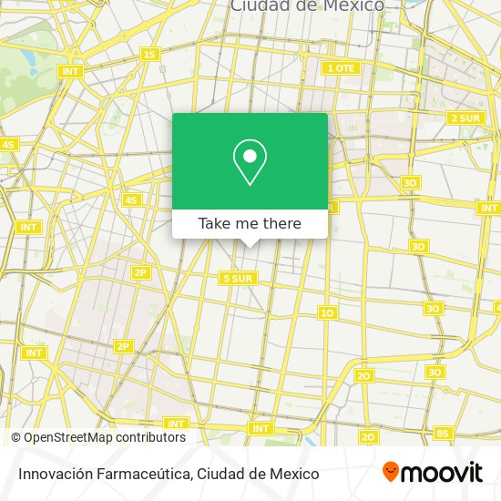 Innovación Farmaceútica map