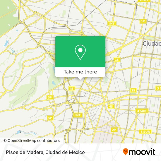 Pisos de Madera map